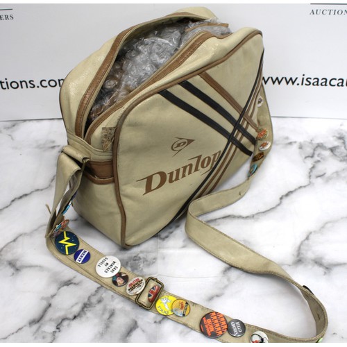 12 - 2 x Collectable Vintage Bags Sports And Dunlop