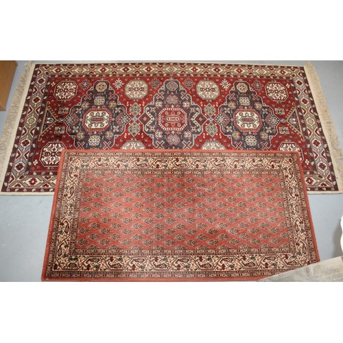 14 - 2 x Rugs 199cm x 99cm & 141cm x 73cm
Collection Only