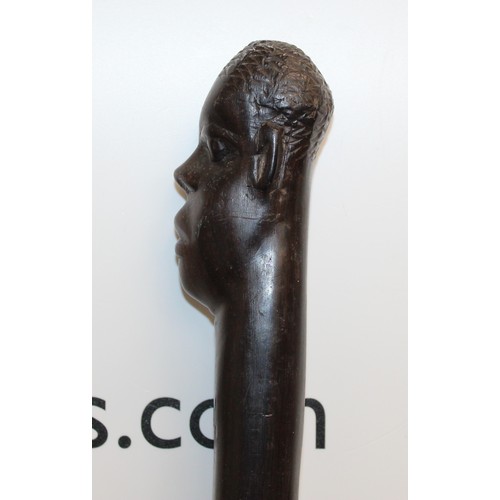 312 - Ghanaian Head Walking Stick
Length 92.5cm