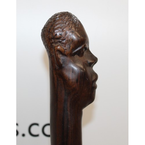 312 - Ghanaian Head Walking Stick
Length 92.5cm