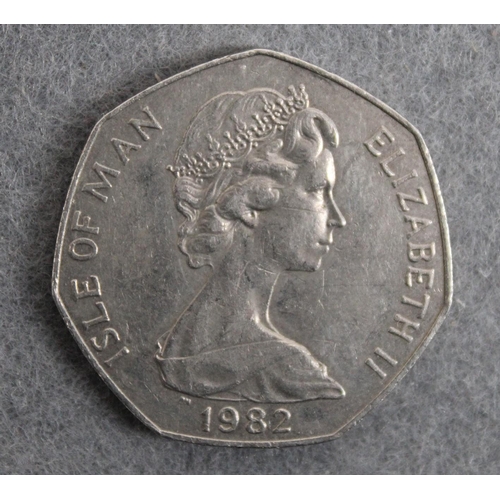 354 - 1982 Isle of Man Collectable 50p