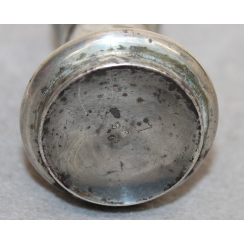 551 - Silver Hallmarked Birmingham Pepper Shaker Height-7cm