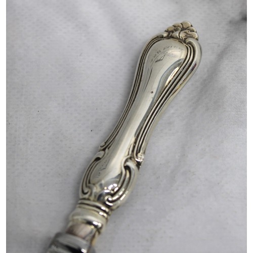 558 - A Collectable Silver Handled Hallmarked Letter Opener