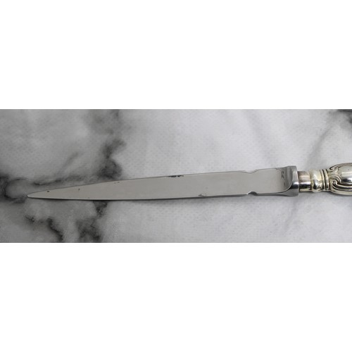 558 - A Collectable Silver Handled Hallmarked Letter Opener