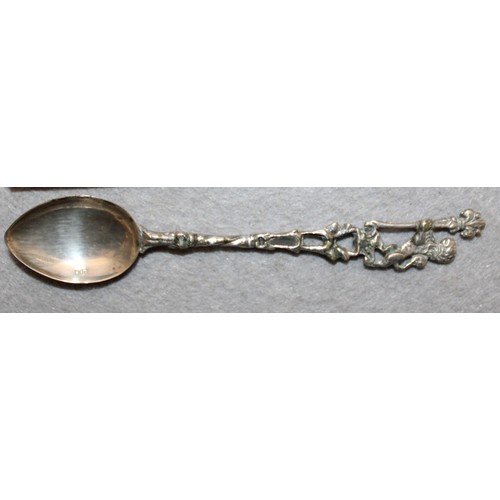 561 - Silver Tea Spoon Stamped 800