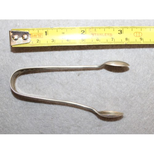 566 - Silver Hallmarked Birmingham J.G Ltd Sugar Tongs