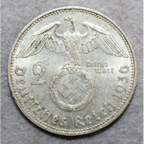 493 - Germany 1936 2 Mark's Coin