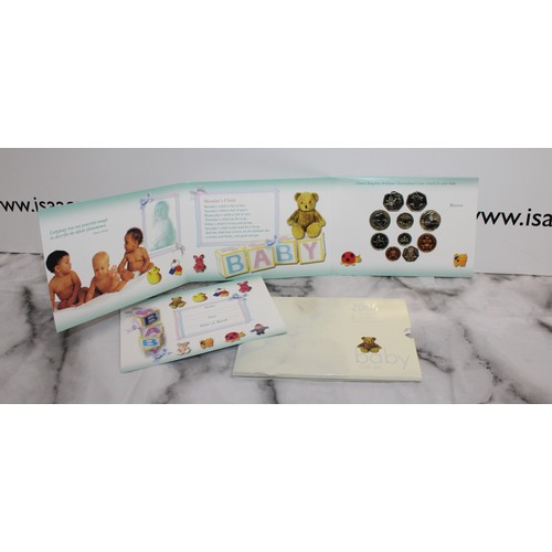 487 - A Collectable 2006 United Kingdom Brilliant Uncirculated Coin Collection Baby Gift Set