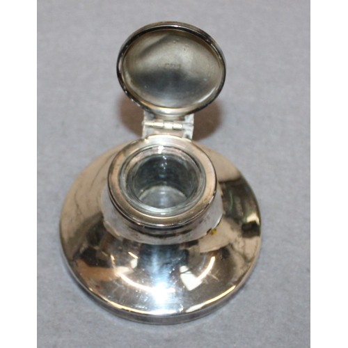 575 - Silver Hallmarked Ink Well