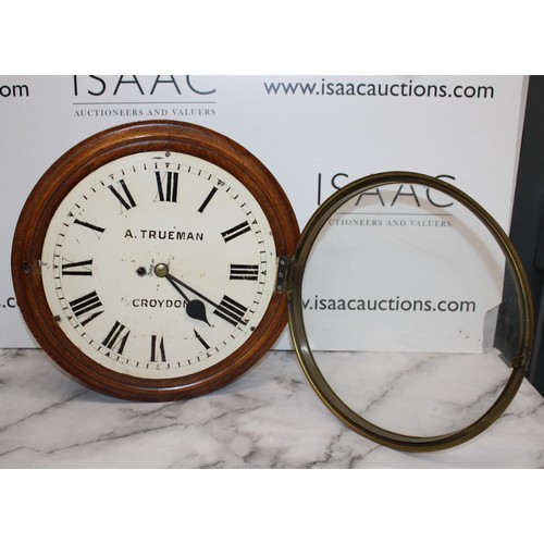 244 - A. TRUEMAN CROYDON CLOCK Camerer Kuss & Co Watch Manufacturers 42cm x 42cm Untested
No Key
COLLECTIO... 