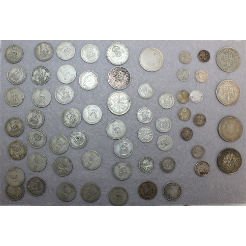 481 - 316 gms Pre 1946 Silver Coinage Mixed