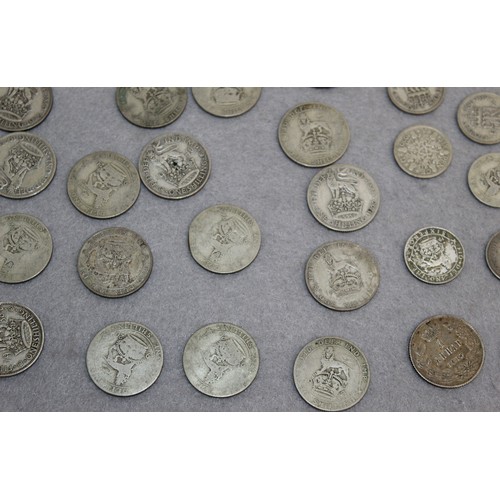 481 - 316 gms Pre 1946 Silver Coinage Mixed