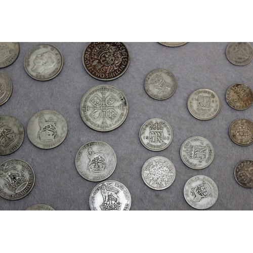 481 - 316 gms Pre 1946 Silver Coinage Mixed