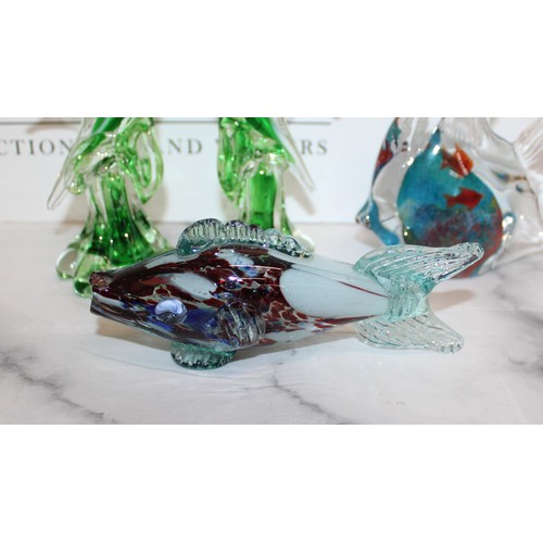 224 - 3 x Murano Styled Glass Fish Tallest 16.5cm
COLLECTION ONLY