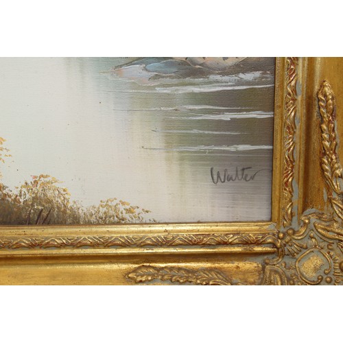 286 - 2 x Oil Paintings On canvas In A Decorative Gold Guilt Frame
Largest 60cm x 50cm
COLLECTION ONLY