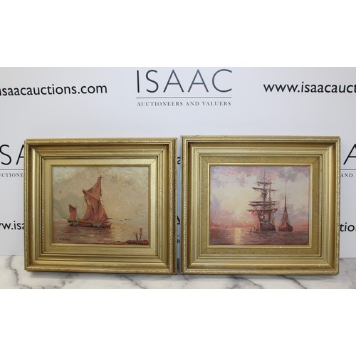 287 - 2 x Oil Paintings On Canvas In Decorative Gold Guilt Frames
Measurements 34.5cm x 38.5cm