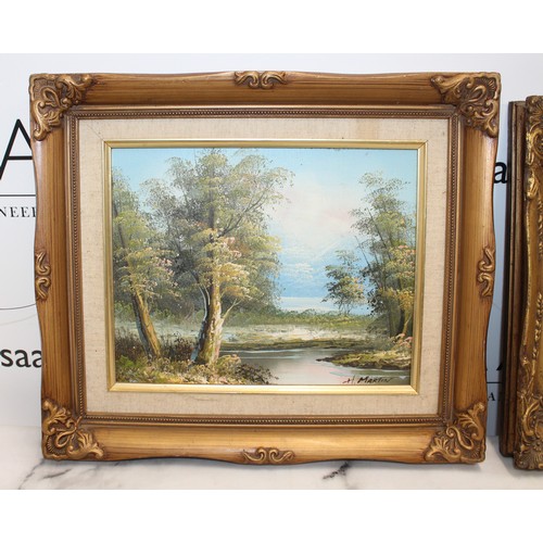 288 - 2 x Oil Paintings On Canvas In Decorative Gold Guilt Frames
Measurements 35.5cm x 30.5cm