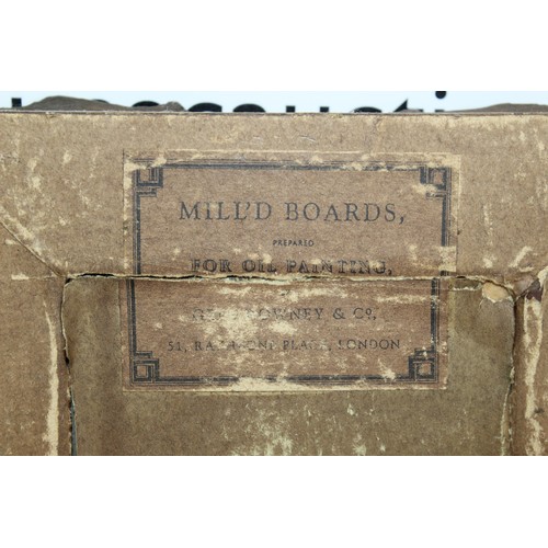 289 - 2 x MILL'D Boards Oil Paintings In Decorative Gold Guilt Frames
Measurements 28cm x 23cm
COLLECTION ... 