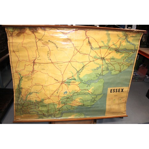 283 - Large ESSEX Map 155cm x 120 Rolls up 
COLLECTION ONLY