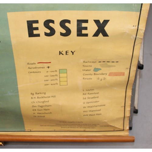 283 - Large ESSEX Map 155cm x 120 Rolls up 
COLLECTION ONLY