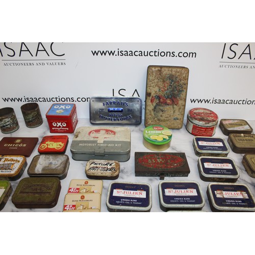 132 - A Selection Of Vintage Collectable Tins