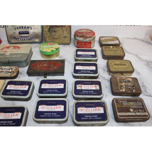 132 - A Selection Of Vintage Collectable Tins