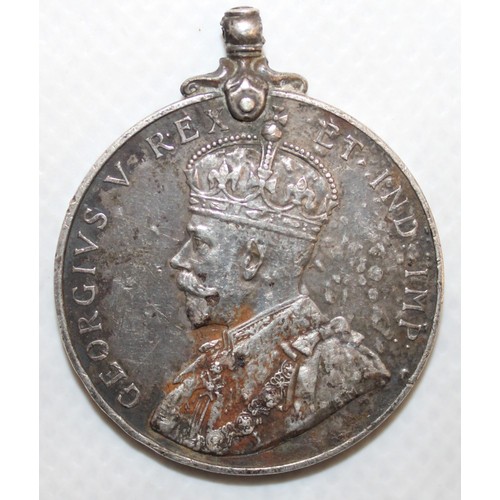 135 - London Fire Brigade 1911 Coronation Medal
Inscription on Medal reads 