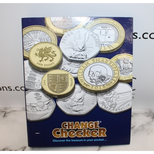 375 - Change Checker Album Containing The A-Z Of Great Britain 10p's