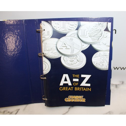 375 - Change Checker Album Containing The A-Z Of Great Britain 10p's