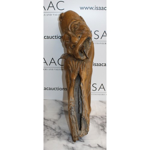 208 - Large Wooden Carving
61cm Tall