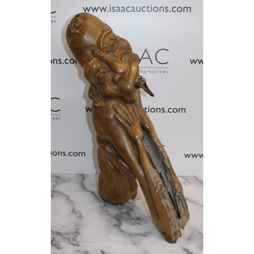 208 - Large Wooden Carving
61cm Tall