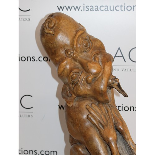 208 - Large Wooden Carving
61cm Tall