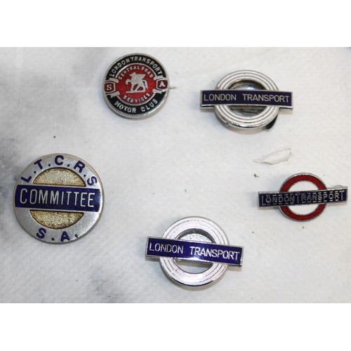 166 - A Collection Of Transport Badges