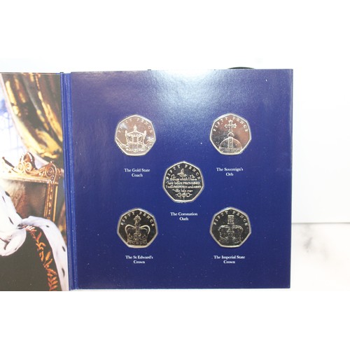 388 - 2018 Coronation 65th Anniversary 50p Coin Collection Set