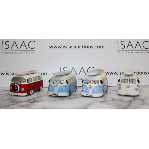 167 - 4 x Collectable VW Ceramic Money Boxes Longest:21.5cm (1 x Limited Edition) Various Conditions
COLLE... 