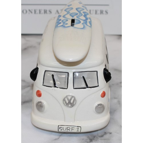 167 - 4 x Collectable VW Ceramic Money Boxes Longest:21.5cm (1 x Limited Edition) Various Conditions
COLLE... 