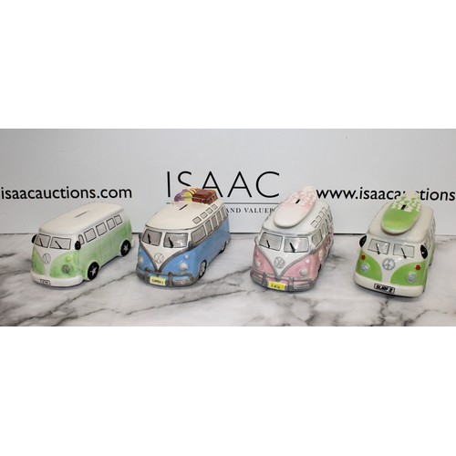 168 - 4 X Collectable VW Ceramic Money Boxes Longest:21.5cm (1 x Limited Edition) Various Conditions
COLLE... 