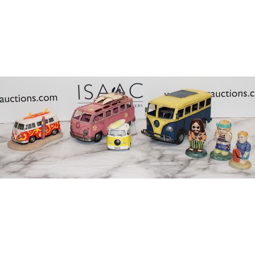 171 - A Selection Of Collectable Surfing Themed Items Longest:24cm Various Conditions 
COLLECTION ONLY