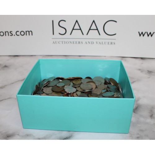 396 - A Box With Over 4Kg Of Worldwide Coinage