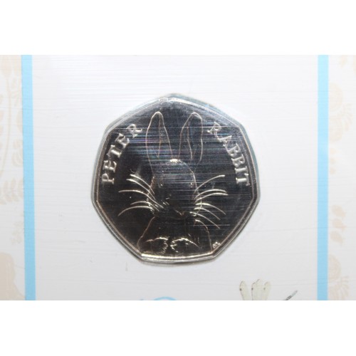 400 - 2016 Royal Mint Peter Rabbit 50p Brilliant Uncirculated Sealed Pack