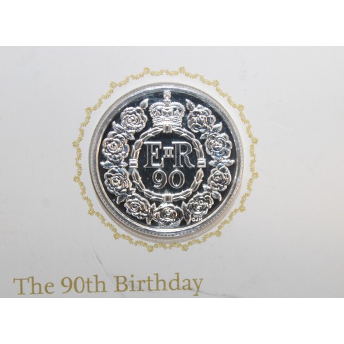 412 - The Royal Mint 2016 The 90th Birthday Of Her Majesty The Queen UK £20 Fine Silver Coin Not Sealed