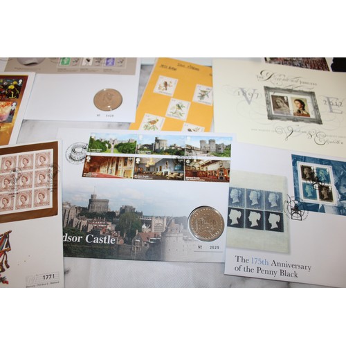 429 - Quantity Of Coin First Day Covers/Stamps/First Day Covers