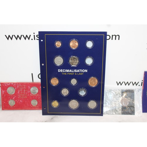 430 - Selection Of Collectable Coins/Commemorative Coins In Packs