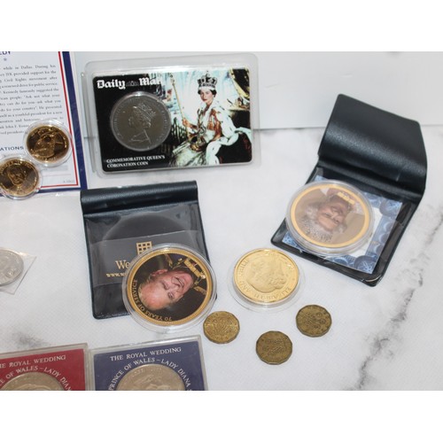 431 - Quantity Of Collectable Commemorative Coins Etc