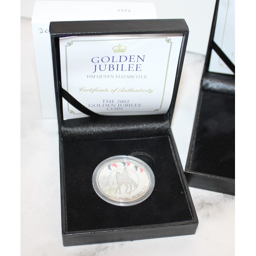 432 - 5 x Boxed Collectable Commemorative Coins