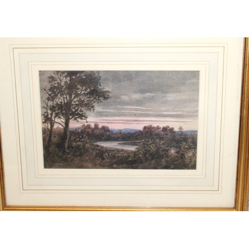 295 - Framed Water Colour 1878 In Gloucester Painting 39cm x 31cm
Collection Only