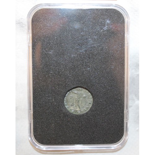 434 - 2 x Roman Coin Slabs