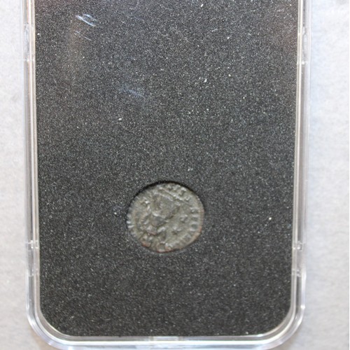 438 - 2 x Roman Coin Slabs