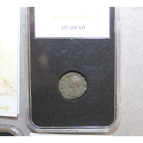 442 - 2 x Roman Slabs