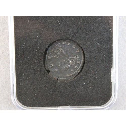 449 - Two Roman Coin Slabs